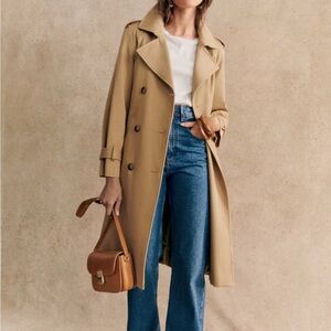 Sezane Scott trench coat
